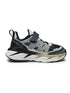 CD-108-KIDS Black Kids Sneakers
